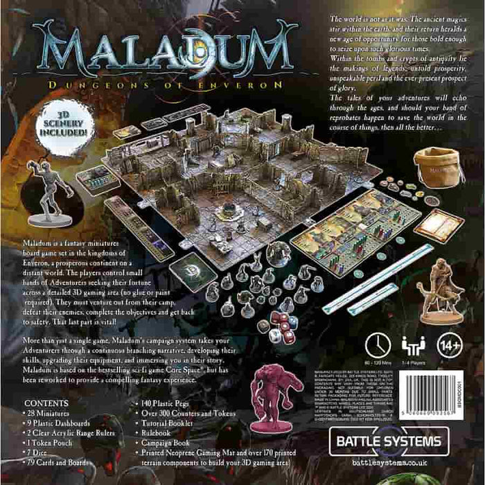 Maladum: Dungeons of Enveron