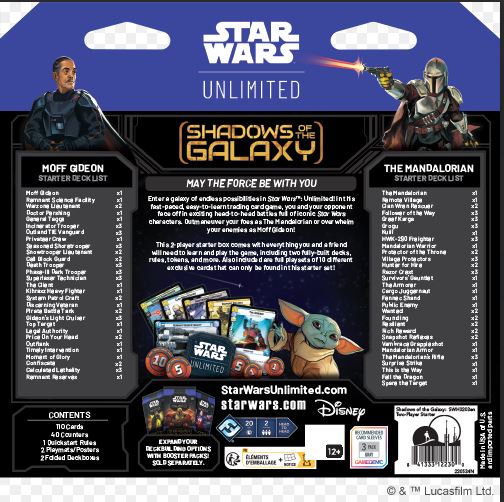 Star Wars: Unlimited - Shadows of the Galaxy: Two-Player Starter