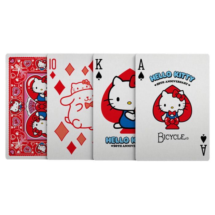 Bicycle Playing Cards - Hello Kitty 50th Anniversary