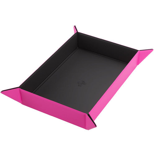 Magnetic Dice Tray Rectangular Black/Pink
