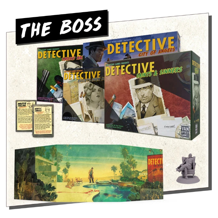 Detective - Saints and Sinners - Gamefound Edition Boss Bundle