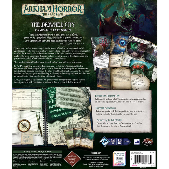 Arkham Horror: The Card Game – The Drowned City Campaign Expansion - (Pre-Order)