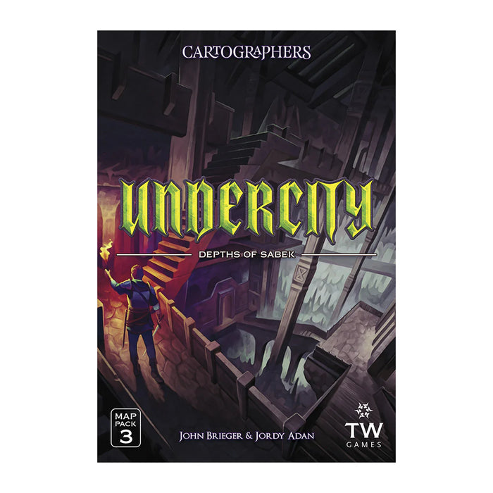 Cartographers Heroes - Map Pack 3 - Undercity
