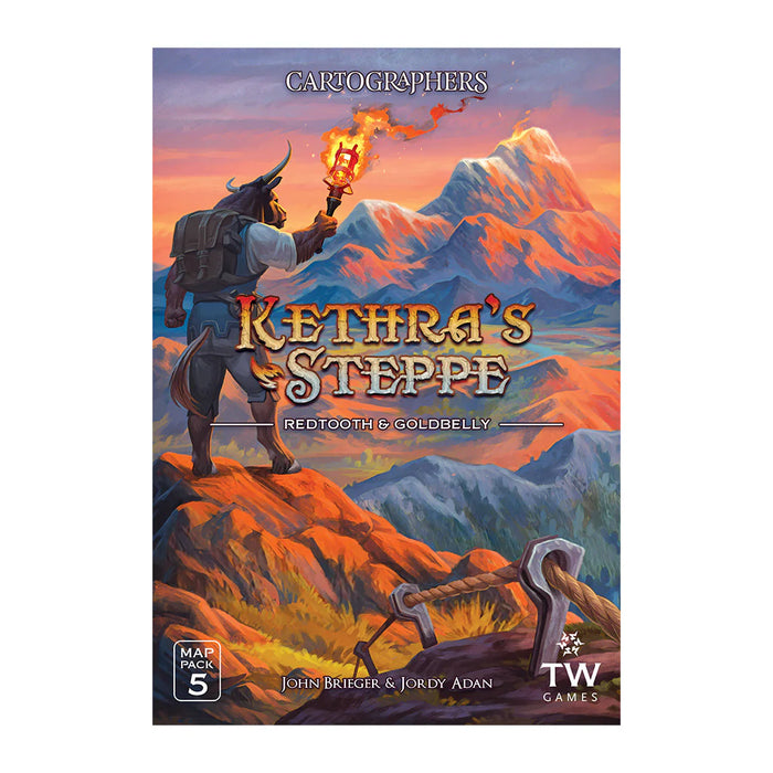 Cartographers Heroes - Map Pack 5 - Kethra's Steppe