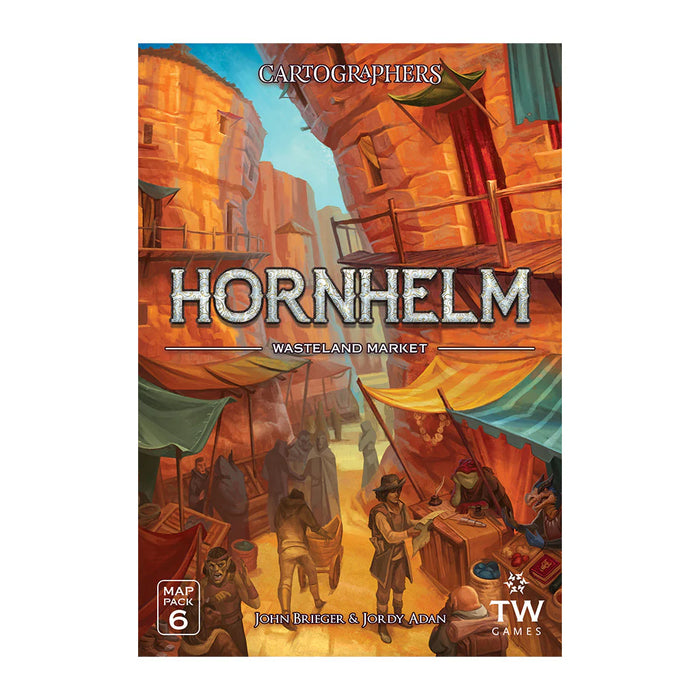 Cartographers - Heroes Map Pack 6 - Hornhelm Market