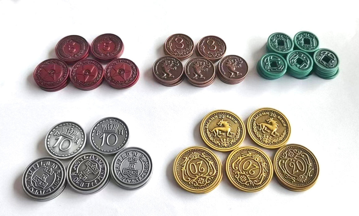 Scythe Metal Coins