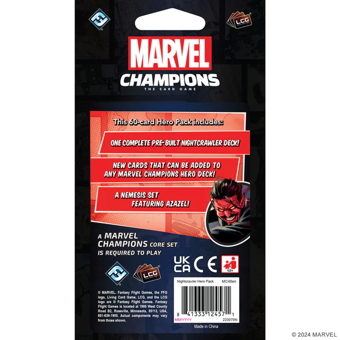 Marvel Champions: The Card Game - Nightcrawler Hero Pack - (Pre-Order)
