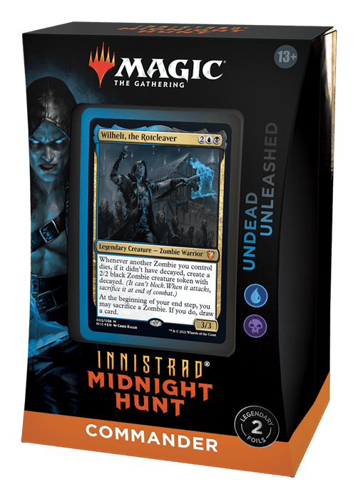 Magic the Gathering - Innistrad: Midnight Hunt - Undead Unleashed Commander Deck - Boardlandia