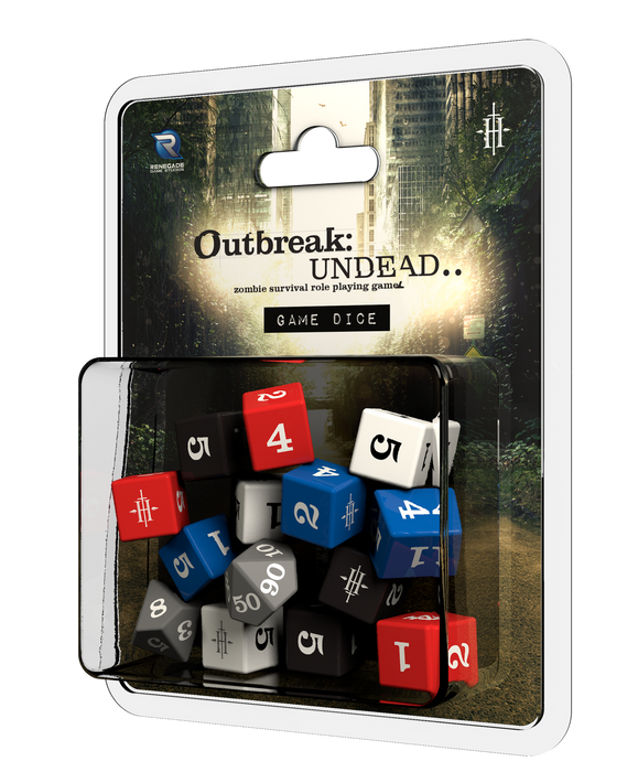 Outbreak: Undead 2E - Game Dice (14ct)