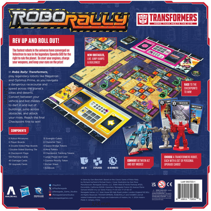 Robo Rally: Transformers - (Pre-Order)