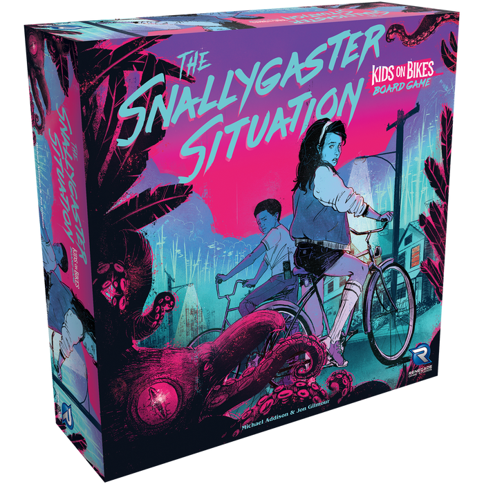 The Snallygaster Situation: A Kids on Bikes Board Game - Dent and Ding