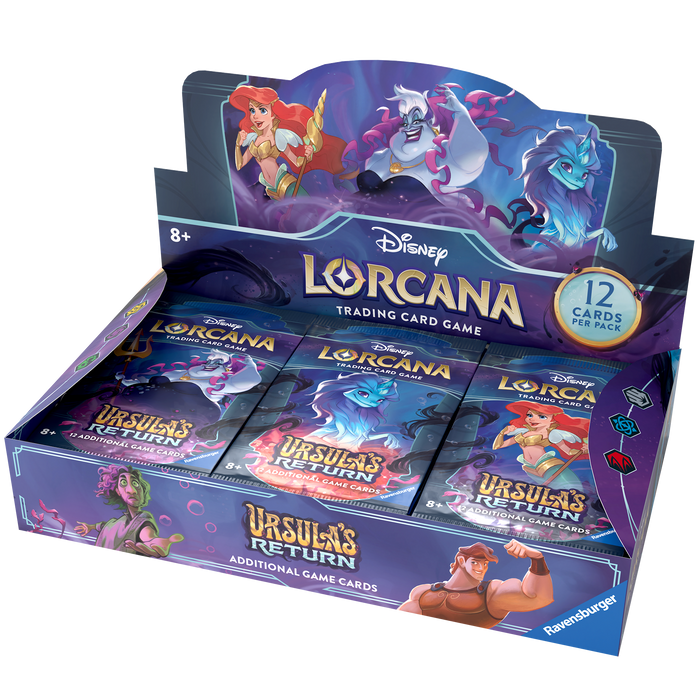 Disney Lorcana TCG: Ursula's Return - Booster Display