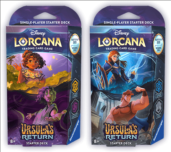 Disney Lorcana TCG: Ursula's Return - Starter Deck - Sapphire & Steel