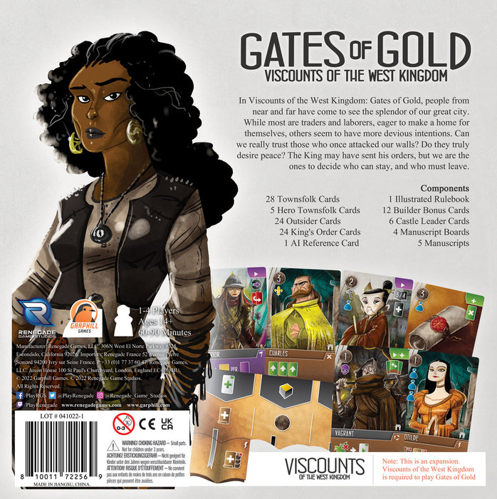 Viscounts of the West Kingdom - Gates of Gold Expansion