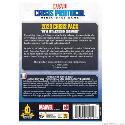 Marvel- Crisis Protocol - Crisis Card Pack 2023