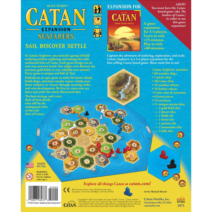 Catan: Seafarers Game Expansion