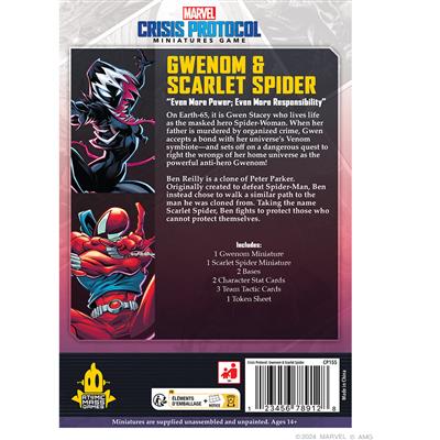 Marvel: Crisis Protocol – Gwenom & Scarlet Spider - (Pre-Order)