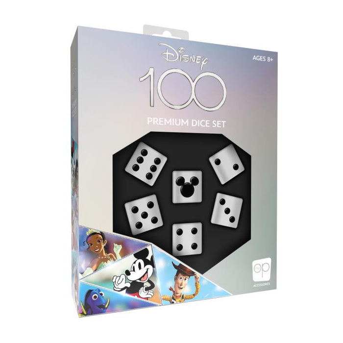 Disney 100th Anniversary Premium D6 Dice Set (6CT)