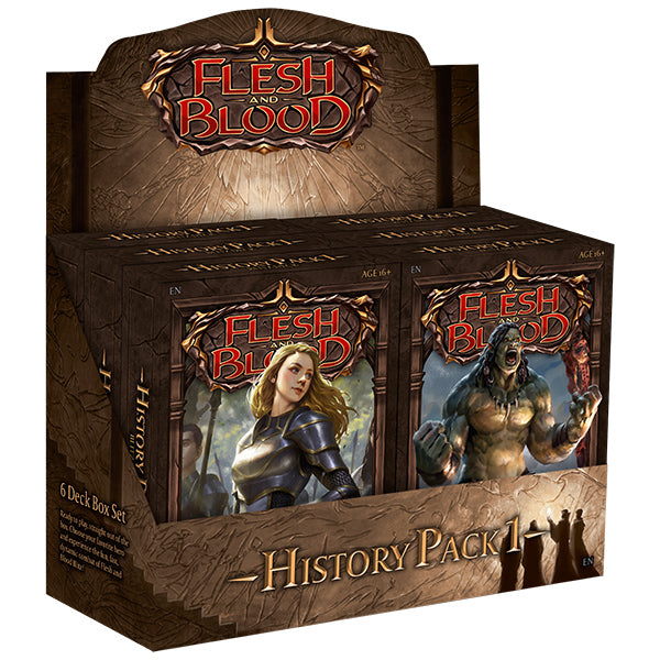 Flesh and Blood - History Pack 1 Blitz Deck Display
