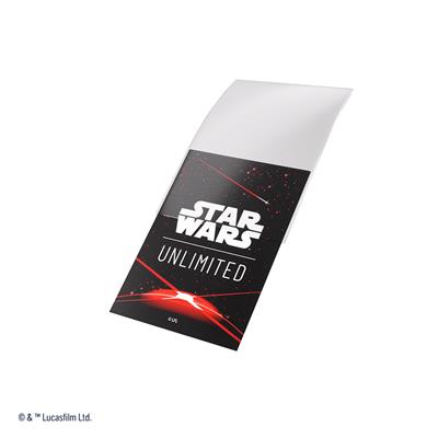 Star Wars: Unlimited Art Sleeves Double Sleeving Pack - Space Red