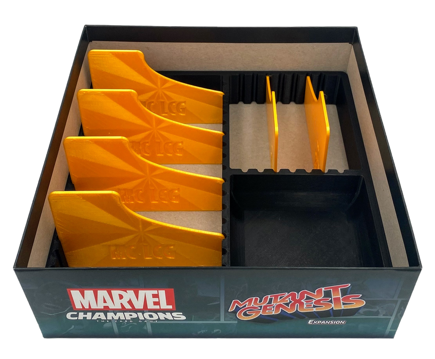 Marvel Champions - Mutant Genesis - Insert (Sleeved & Un-Sleeved)