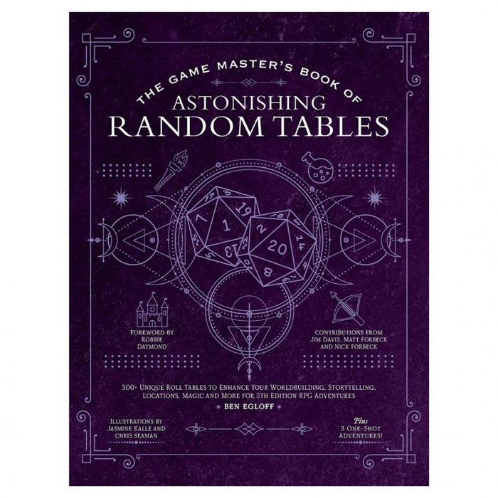 D&D 5E: The Game Master's Book of Astonishing Random Tables