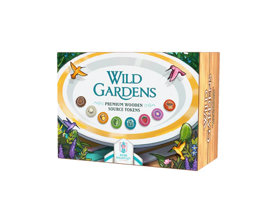 Wild Gardens - Premium Wooden Source Token Pack - (Pre-Order)