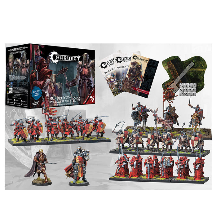 Hundred Kingdoms: Supercharged One Player Starter Set - (Pre-Order)