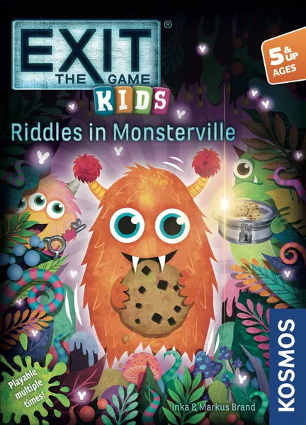 Exit The Game - Kids - Riddles in Monsterville - (Pre-Order)