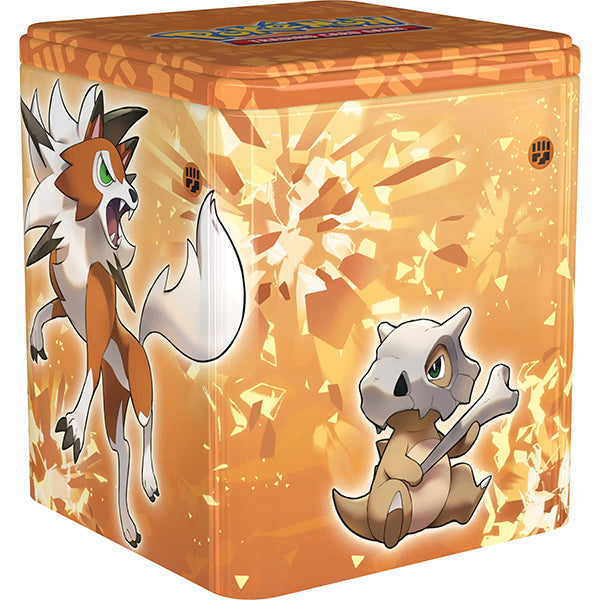 Pokemon TCG: Stacking Tin Display (Fighting/Fire/Darkness)