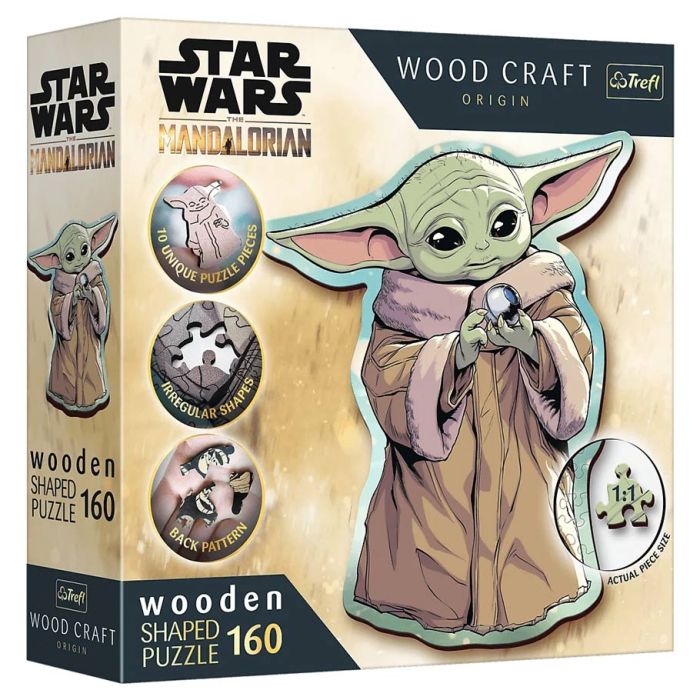 Puzzle - Star Wars: Woodcraft Grogu - 160 Piece