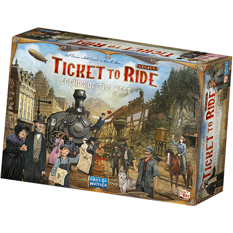Ticket to Ride: Legacy - Legends of the West - (Pre-Order)