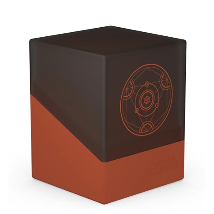 Druidic Secrets: Deck Case 100+ Boulder - Impetus (Dark Orange)