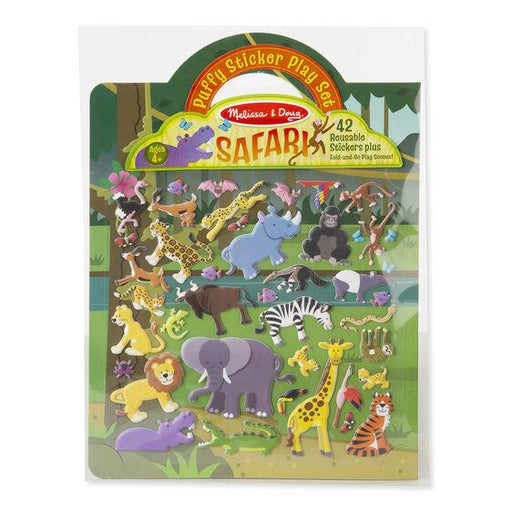 Puffy Sticker Play Set: Safari - Boardlandia