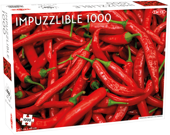 Puzzle - Impuzzlible Chili Peppers 1000pc - Boardlandia