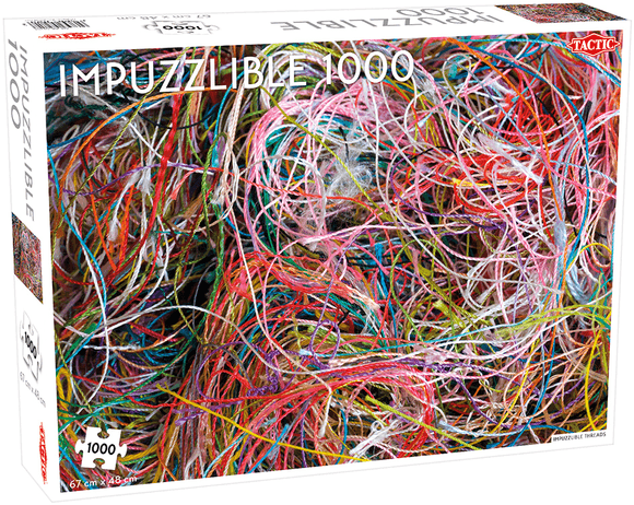 Puzzle - Impuzzlible Threads 1000pc - Boardlandia