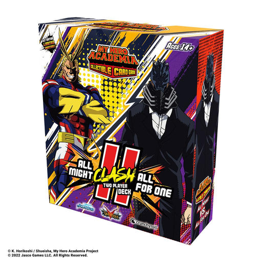 My Hero Academia CCG - League of Villains - All Might Vs All for One 2 Player Clash Deck - Boardlandia