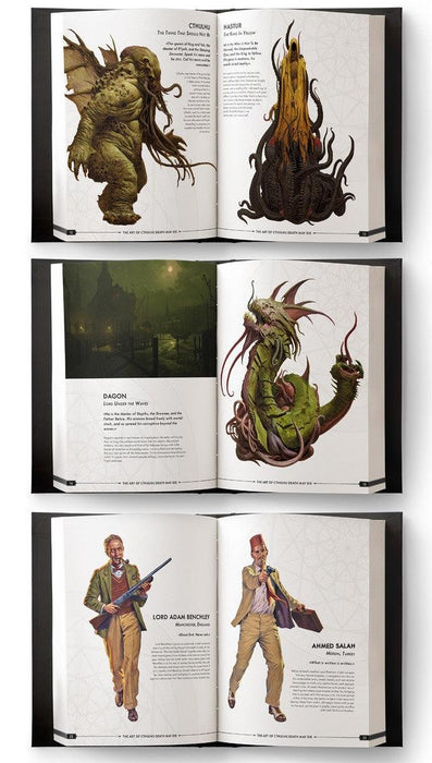 Cthulhu Death May Die: Art Book (Kickstarter Special) - Boardlandia