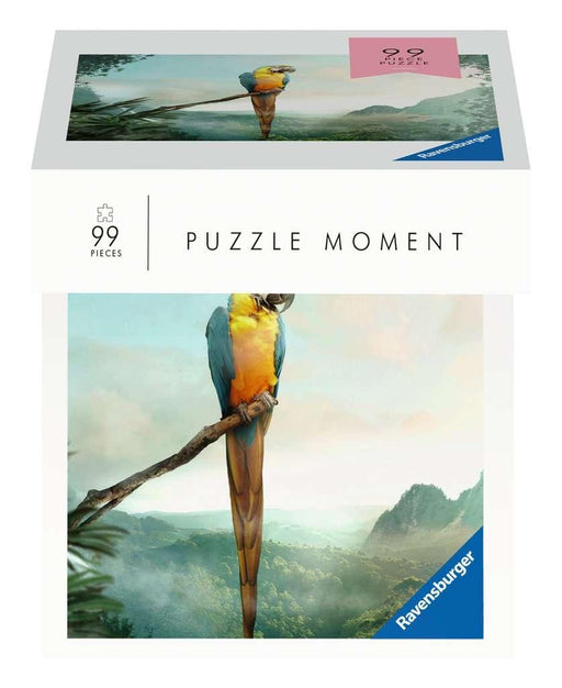 99 Piece Puzzle Moments Jigsaw Puzzle - Parrot - Boardlandia