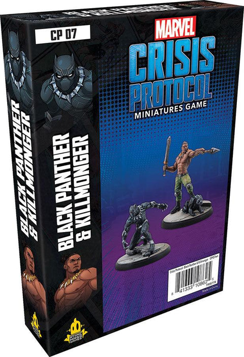 Marvel: Crisis Protocol - Black Panther and Killmonger Character Pack - Boardlandia
