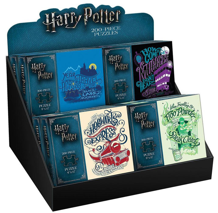 Harry Potter 200 Piece PDQ Tray Puzzle: Floo Powder - Boardlandia