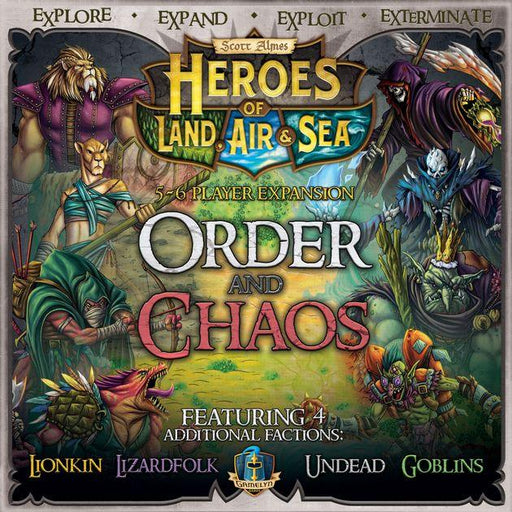 Heroes of Land, Air & Sea: Order and Chaos Expansion - Boardlandia