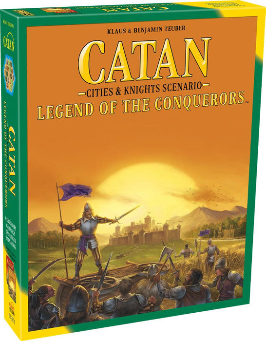Catan: Cities and Knights - Legend of the Conquerors Scenario - Boardlandia