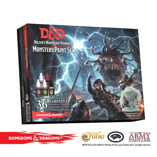 Dungeons and Dragons: Monsters Paint Set - Boardlandia