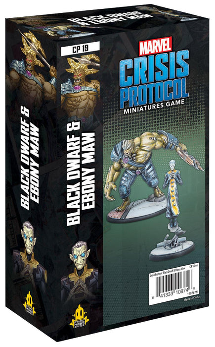 Marvel: Crisis Protocol - Black Dwarf and Ebony Maw Character Pack - Boardlandia