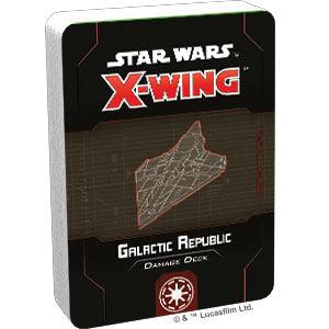 Star Wars X-Wing: 2nd Edition - Galactic Republic Damage Deck - Boardlandia