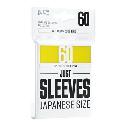 Just Sleeves - Japanese Size Yellow - Boardlandia