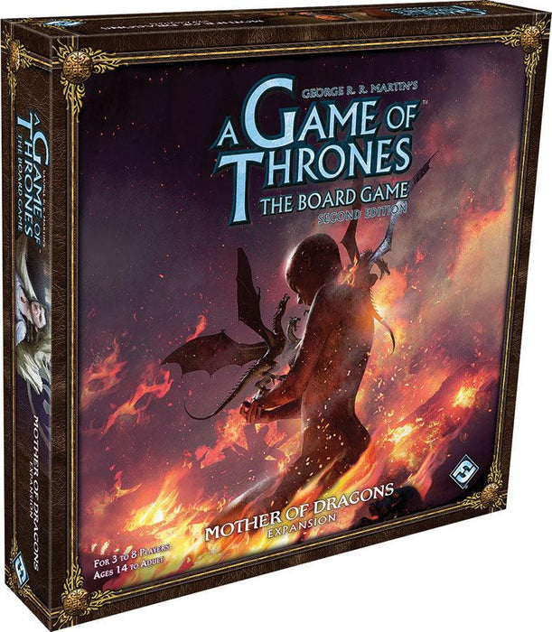 A Game of Thrones Board Game: 2nd Edition - Mother of Dragons Expansion - Boardlandia
