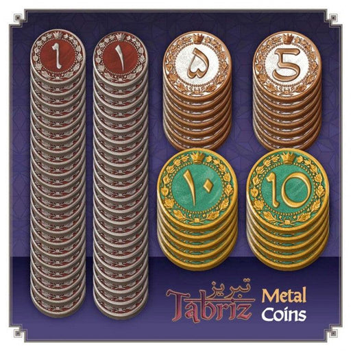 Tabriz Metal Coins - (Pre-Order) - Boardlandia