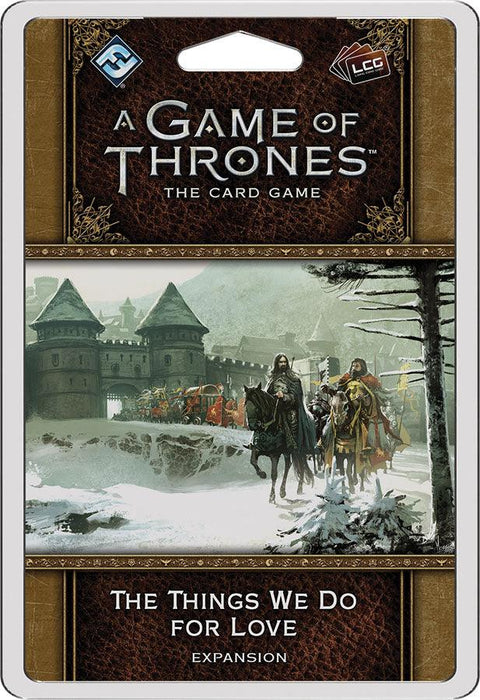 A Game of Thrones LCG: 2nd Edition - The Things We Do for Love Premium Pack - Boardlandia